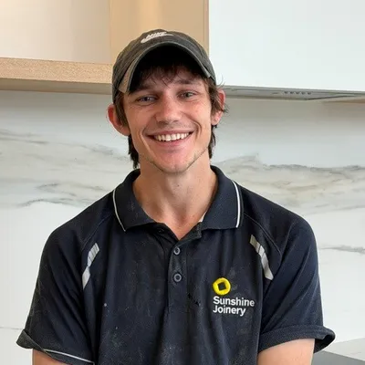Ryan Langman Trainee Joiner Sunshine Joinery